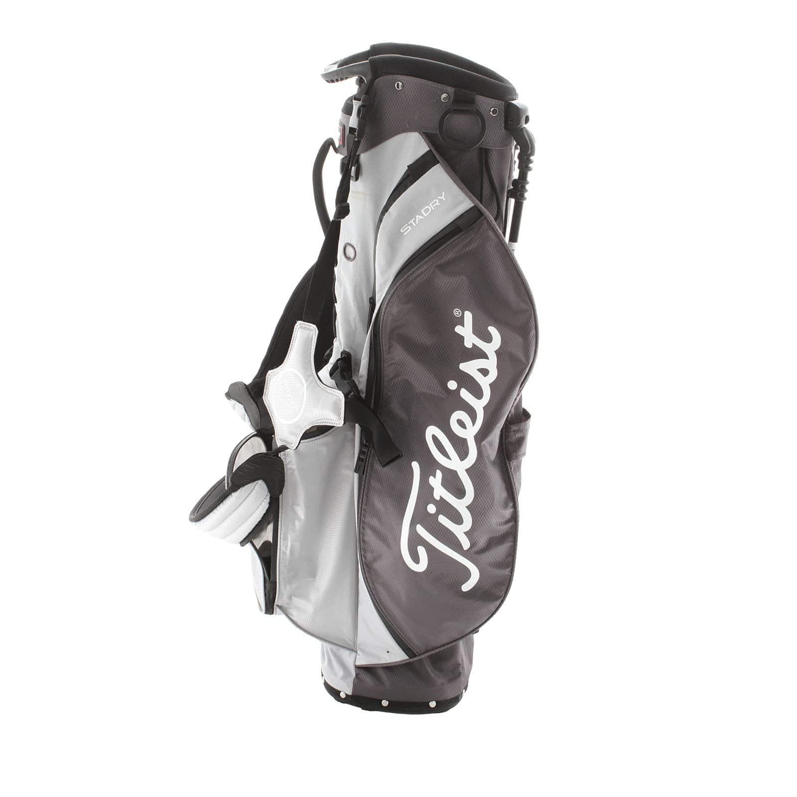 Titleist Players 4 Stadry Stand Bag - Grey/Purple - Image 2