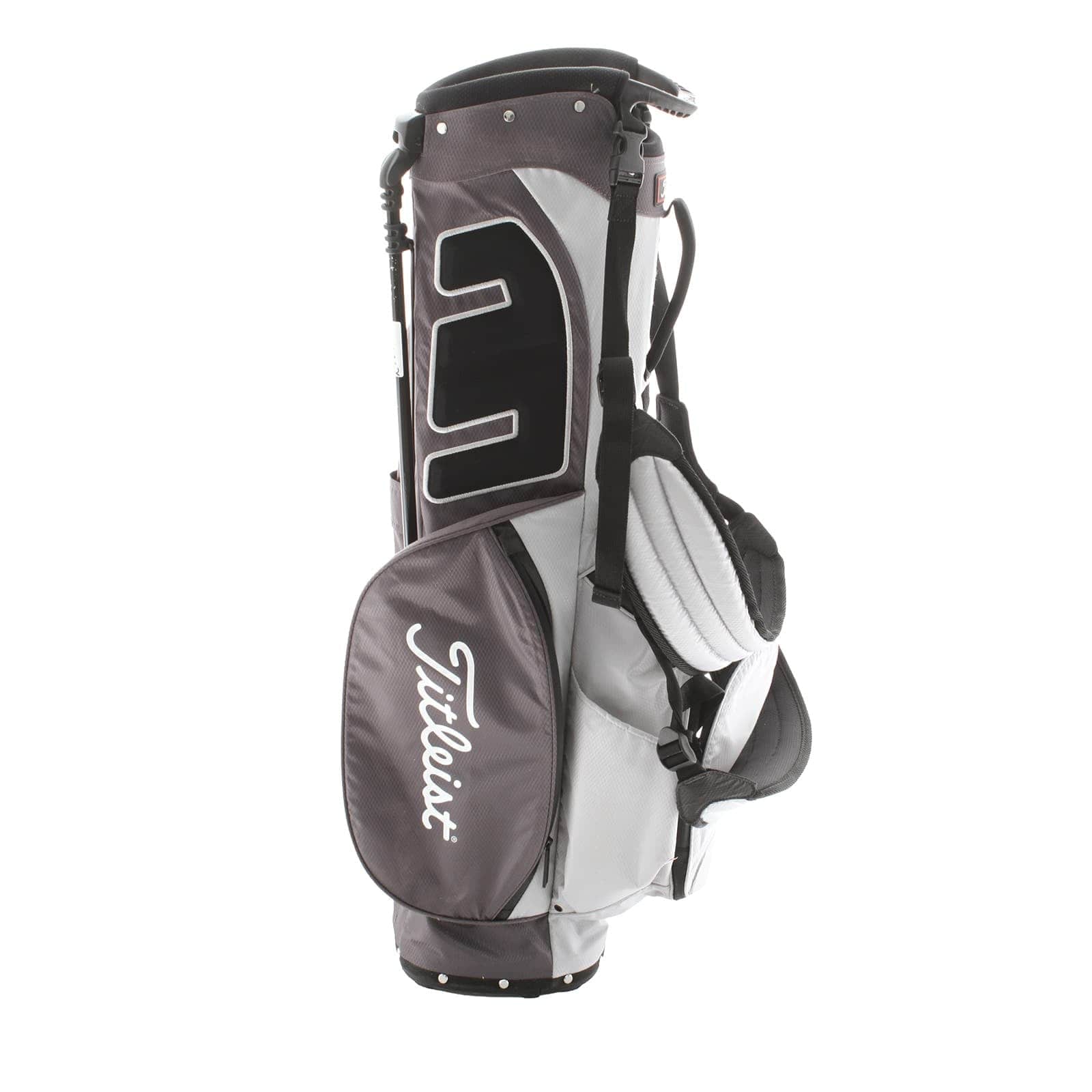 Titleist Players 4 Stadry Stand Bag - Grey/Purple - Image 4