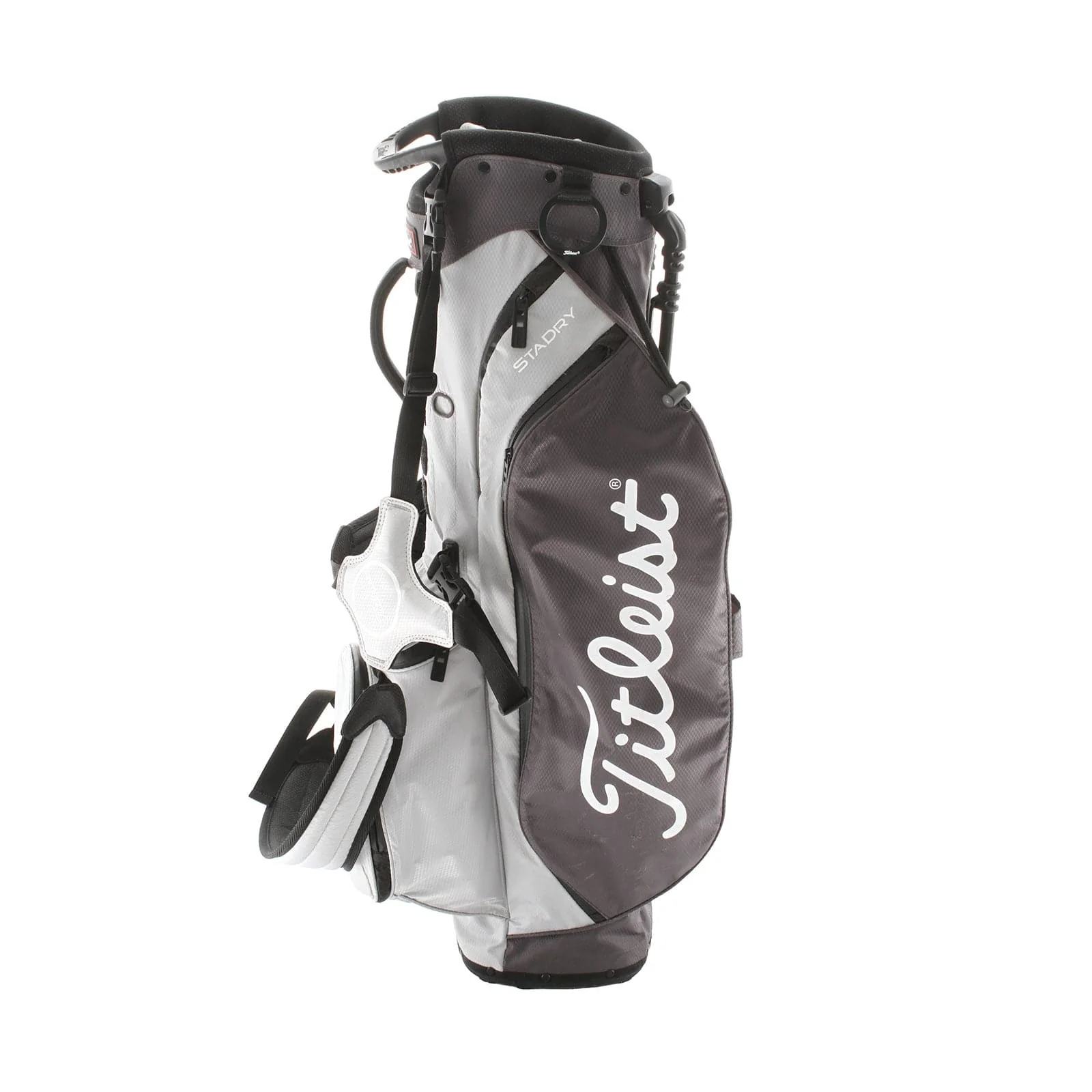 Titleist Players 4 Stadry Stand Bag - Silver/Grey - Image 2