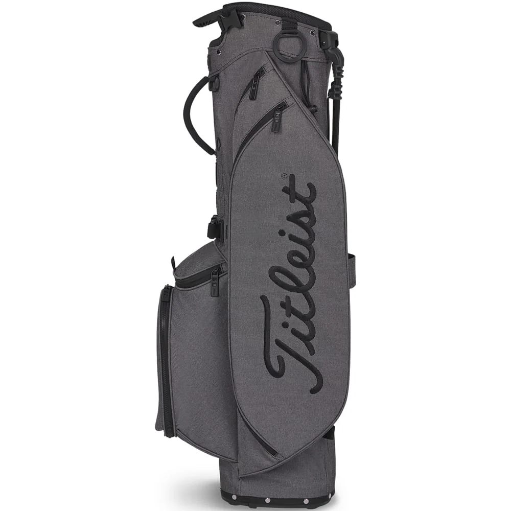 Titleist Players 4 Stand Bag Ltd Edition Granite Pack - Black - Image 3