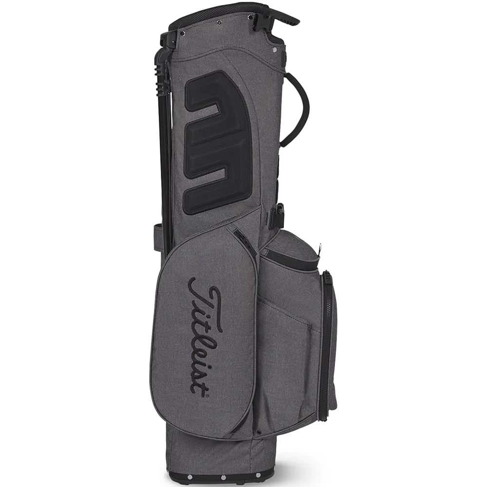 Titleist Players 4 Stand Bag Ltd Edition Granite Pack - Black - Image 5