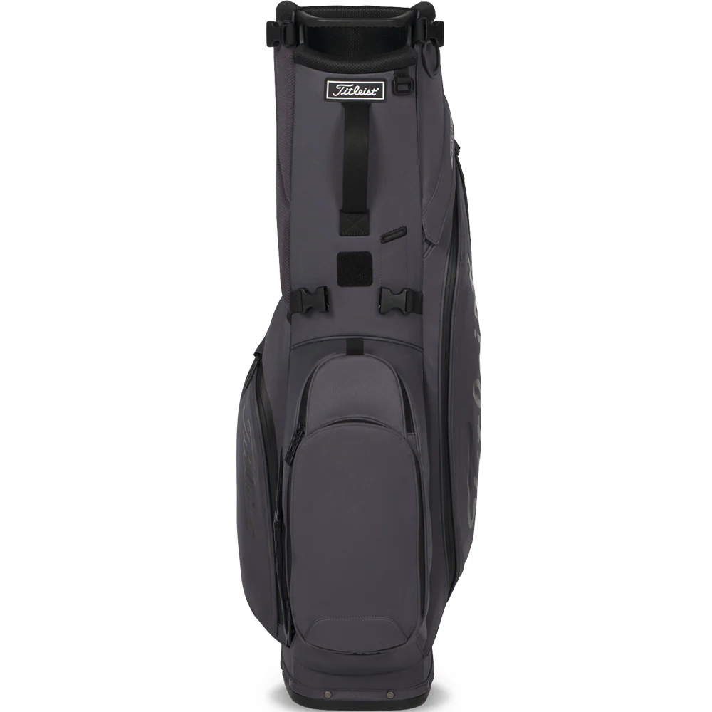 Titleist Players S4 StaDry Waterproof Stand Bag - Graphite/Black/Black - Image 4