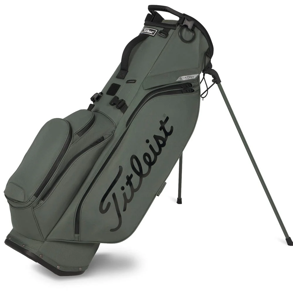 Titleist Players S5 StaDry Waterproof Stand Bag - Cypress/Black/Black