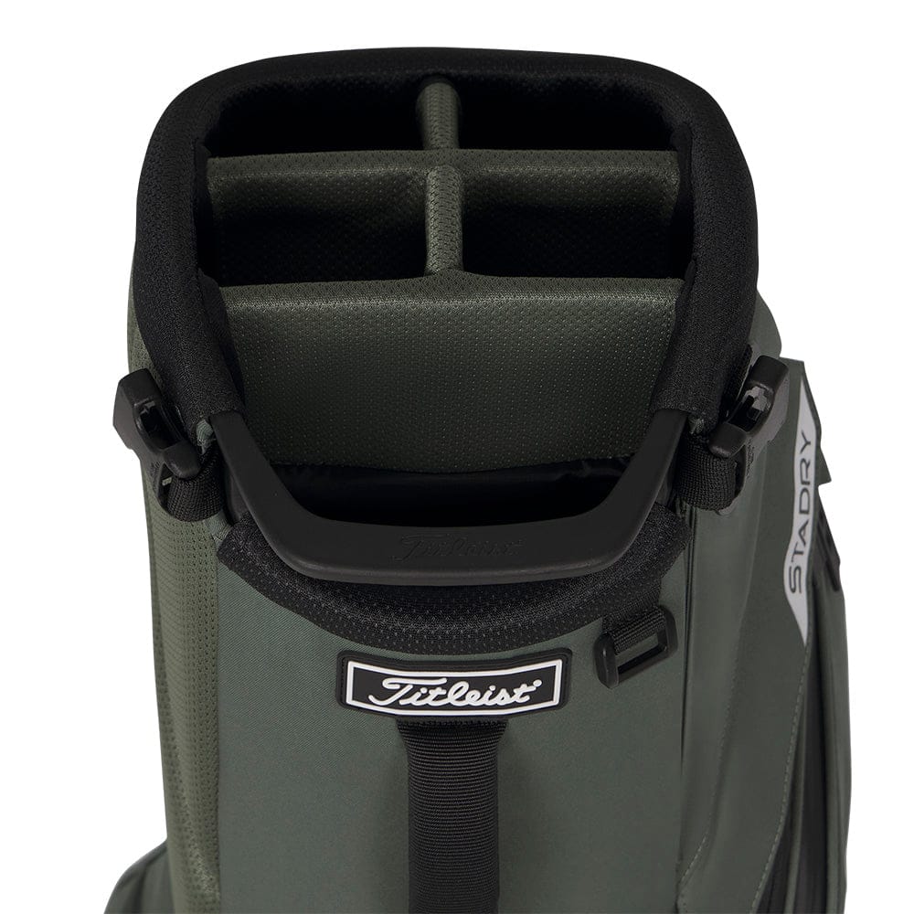 Titleist Players S5 StaDry Waterproof Stand Bag - Cypress/Black/Black - Image 2