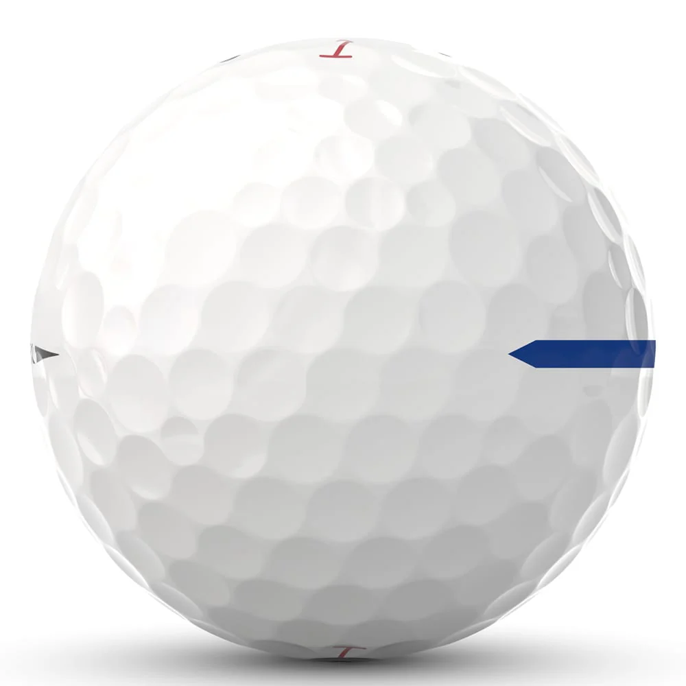 Titleist Pro V1x Left Dash AIM Performance Alignment Golf Balls - Blue - 12 Pack - Image 4