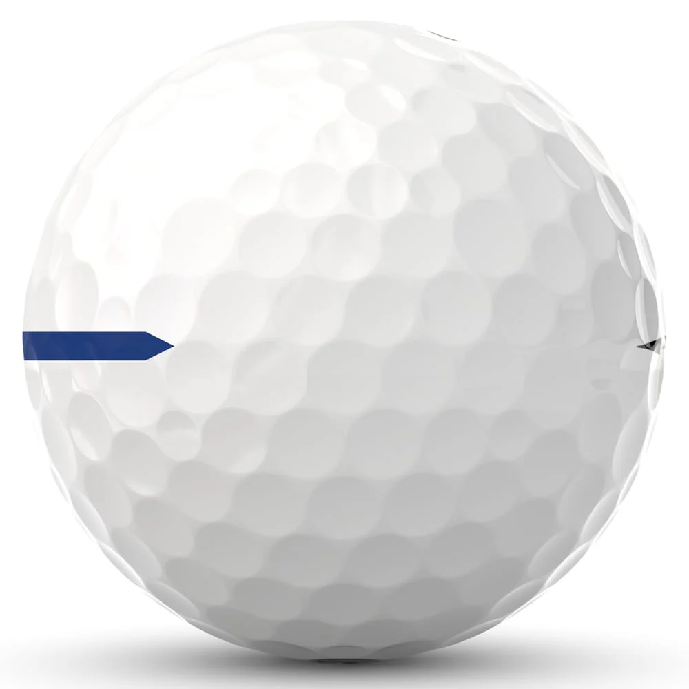Titleist Pro V1x Left Dash AIM Performance Alignment Golf Balls - Blue - 12 Pack - Image 5