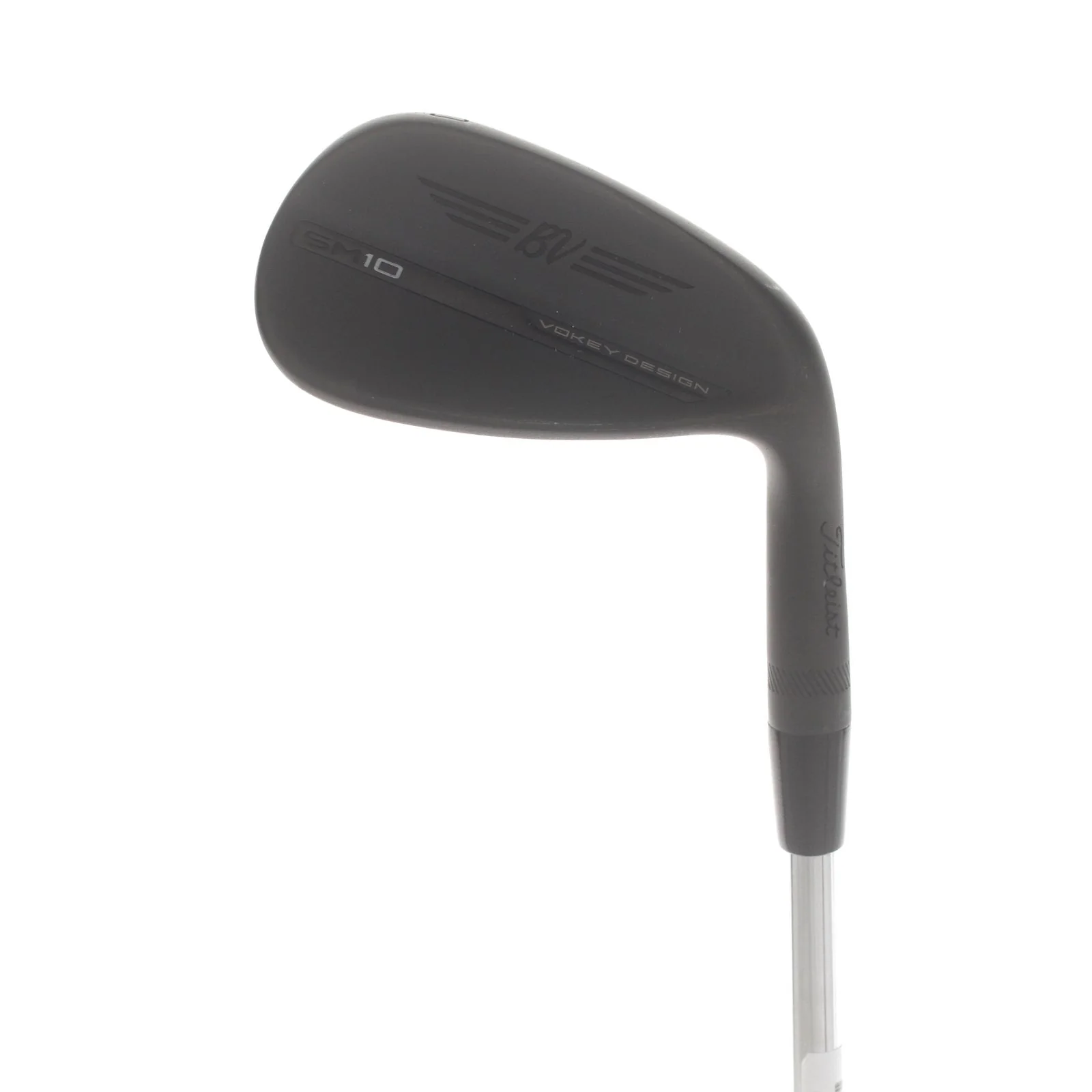 Titleist SM10 Raw Steel Mens Right Hand Gap Wedge 50* 12 Bounce F Grind Stiff - Dynamic Gold S400
