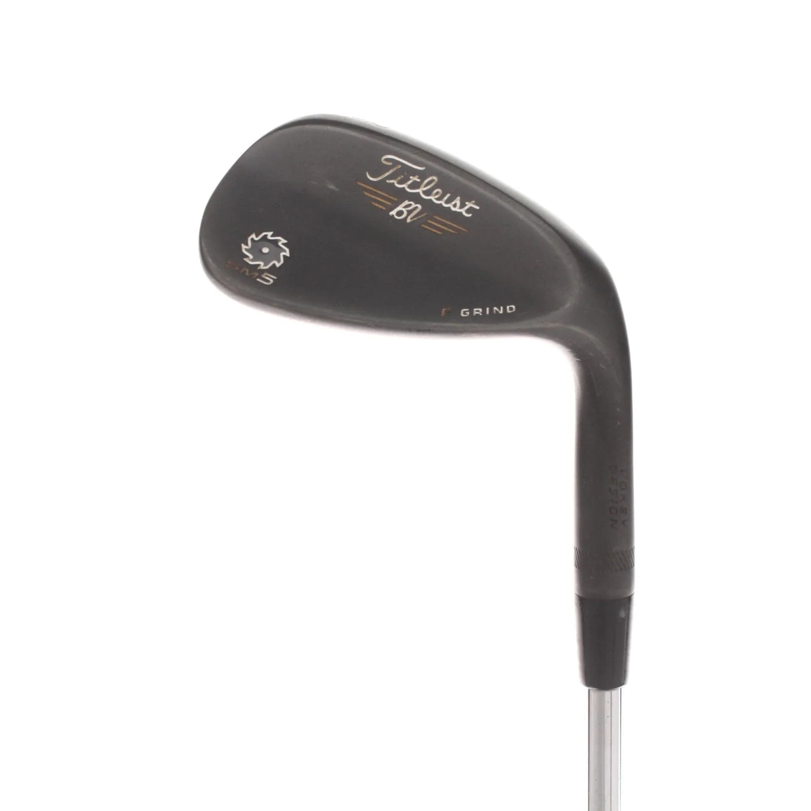 Titleist SM5 Steel Mens Right Hand Gap Wedge 52* 8 Bounce F Grind Wedge - BV Vokey Design