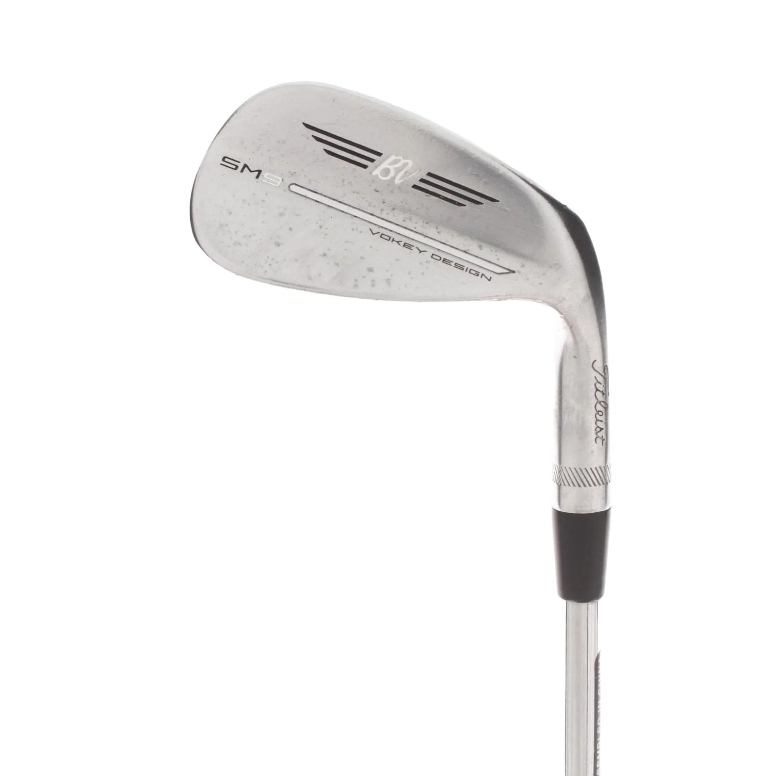 Titleist SM9 Steel Mens Right Hand Pitching Wedge 46* 10 Bounce F Grind Wedge - BV Vokey Design SM9