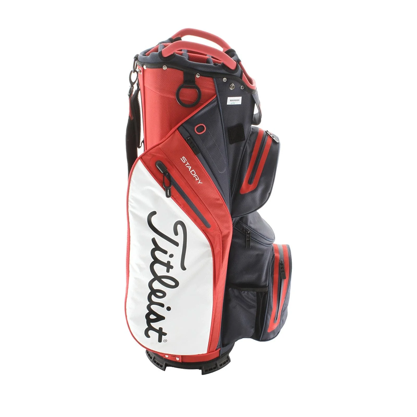 Titleist Stadry Cart Bag - Red/White/Blue - Image 3
