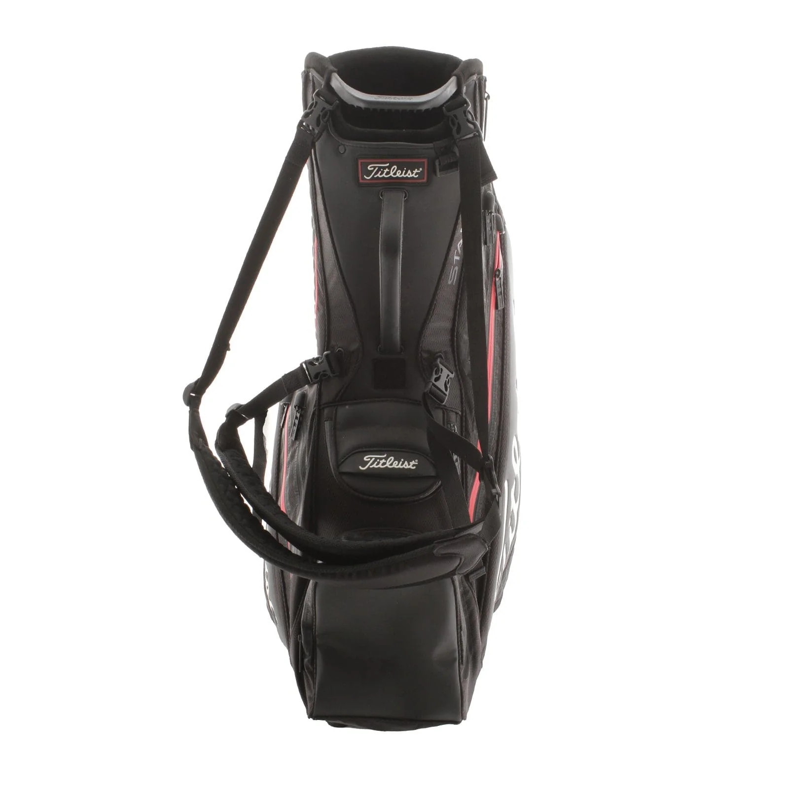 Titleist StaDry Stand Bag - Black/White/Red - Image 5