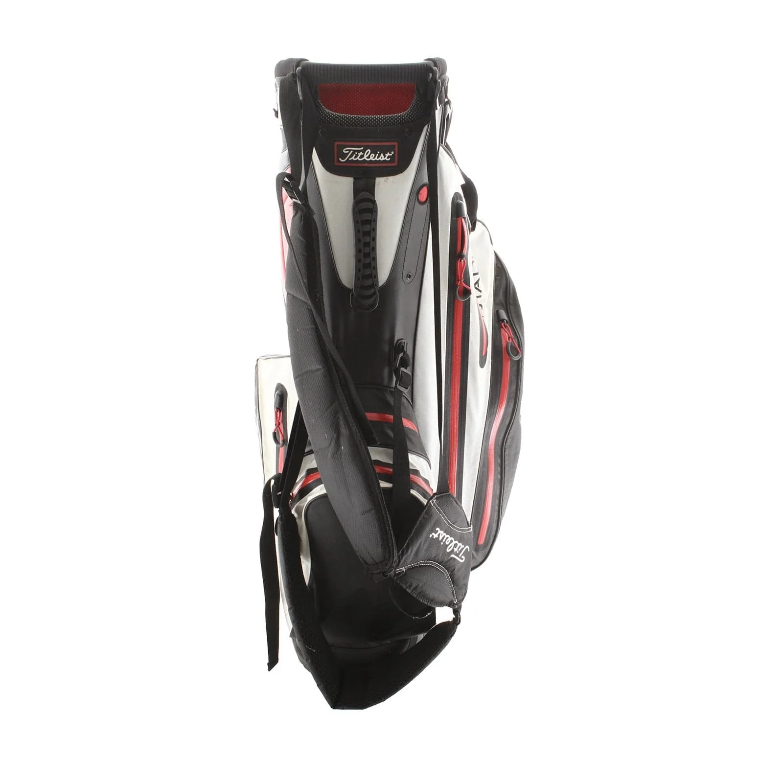 Titleist Stadry Stand Bag - Black/White/Red - Image 5
