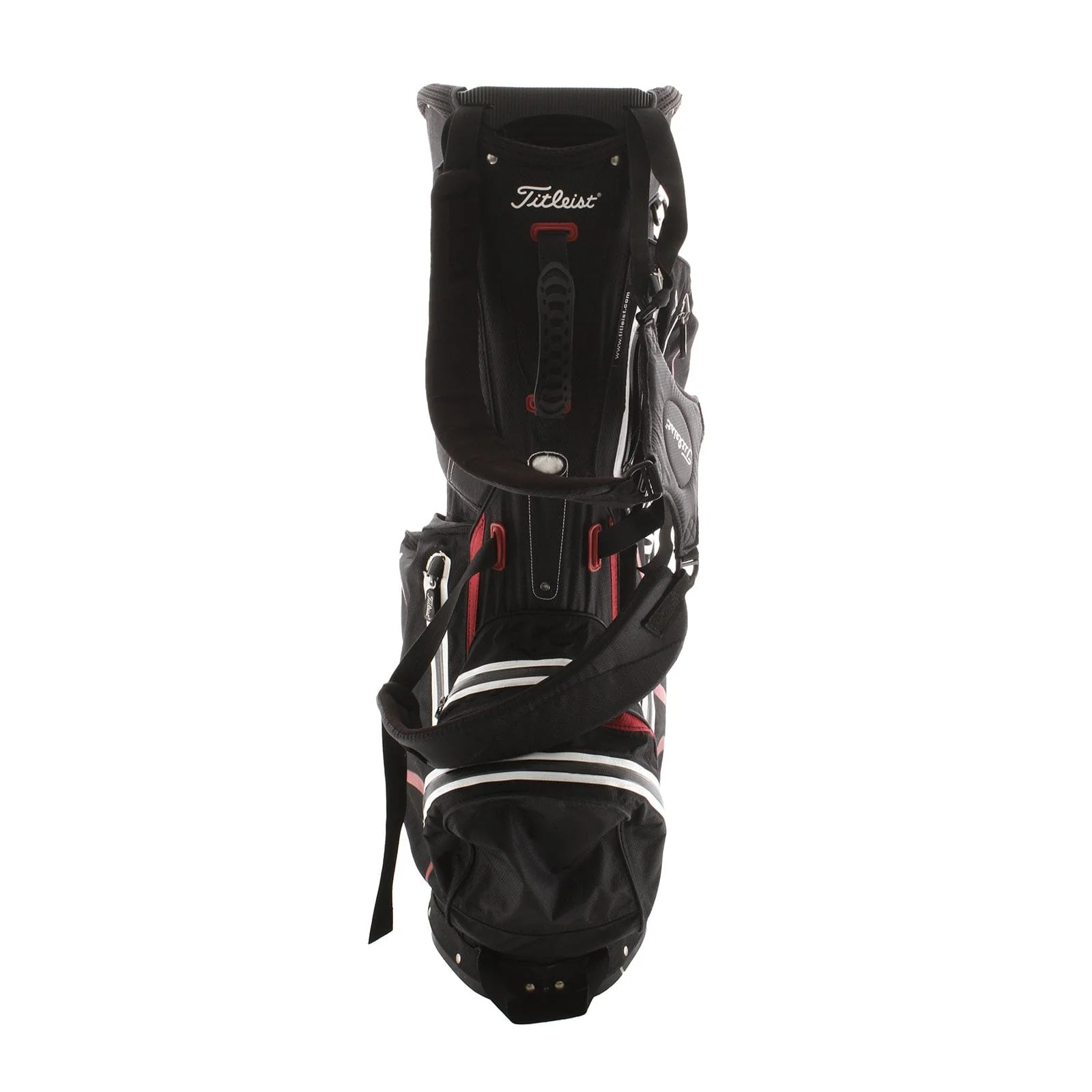 Titleist Stadry Stand Bag - Black/White/Red - Image 5