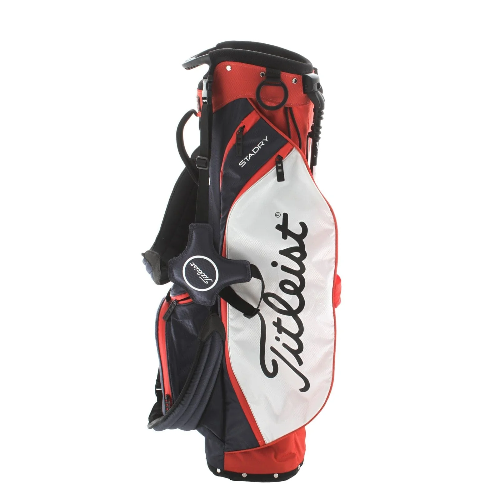 Titleist Stadry Stand Bag - Red/White/Blue - Image 2