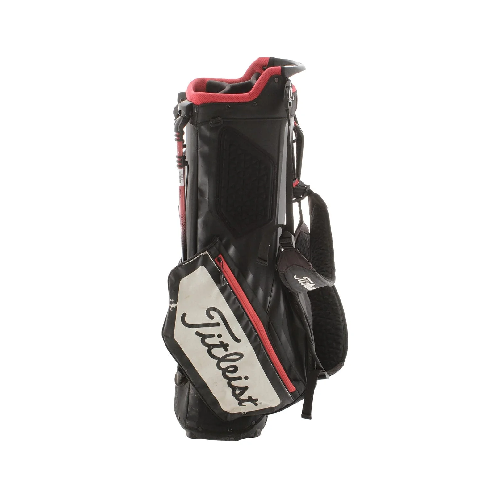 Titleist Stand Bag - Black/White/Red - Image 4