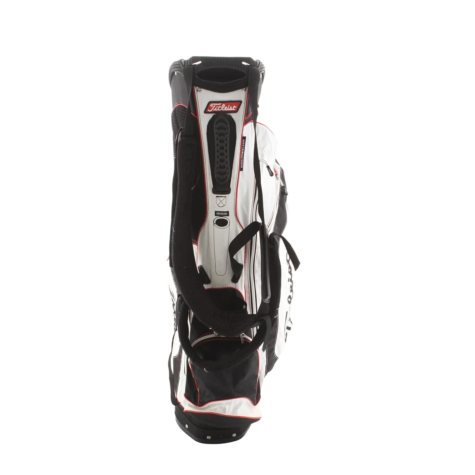 Titleist Stand Bag - White/Black/Red - Image 3