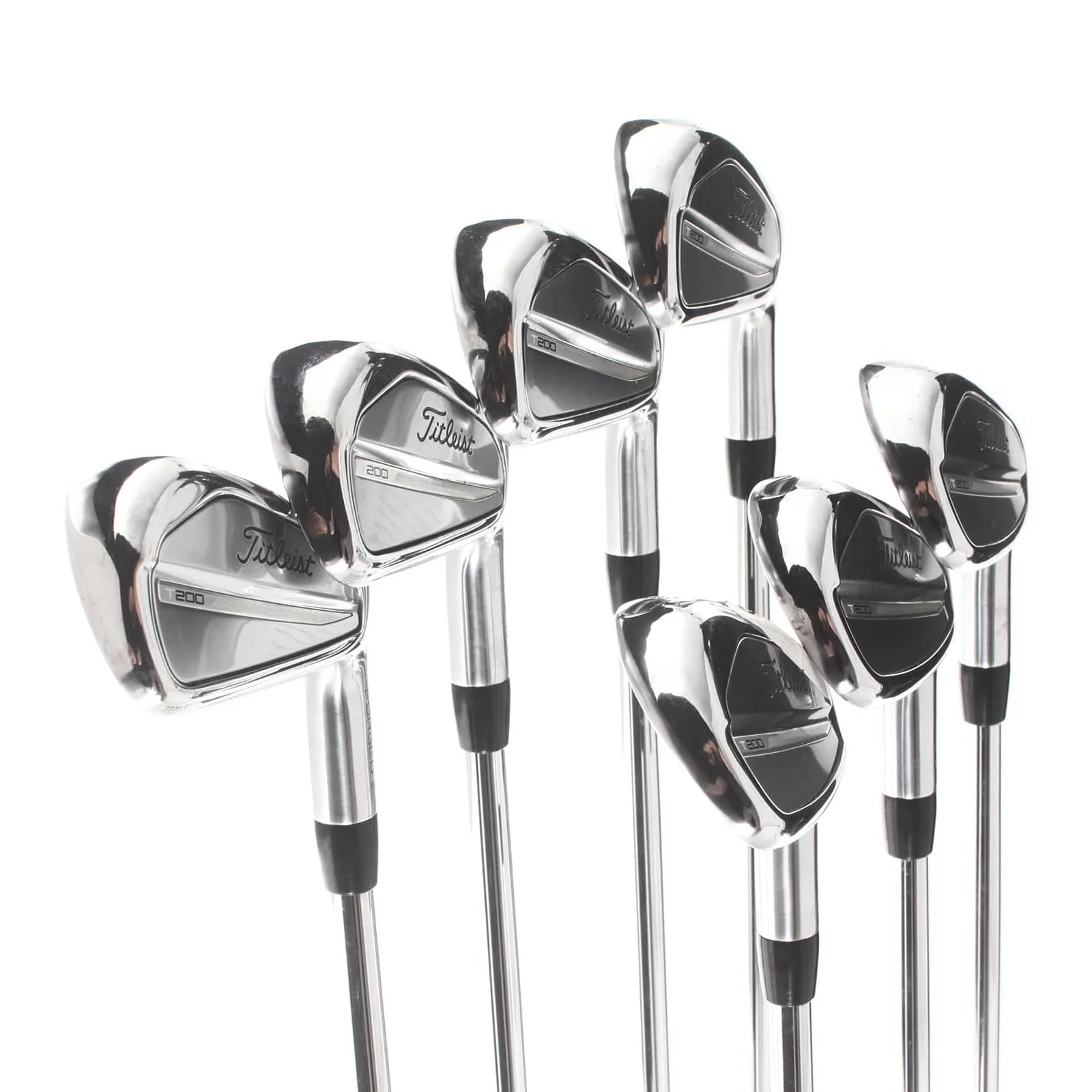 Titleist T200 Steel Mens Right Hand Irons 4-PW Regular - Project X - Image 2