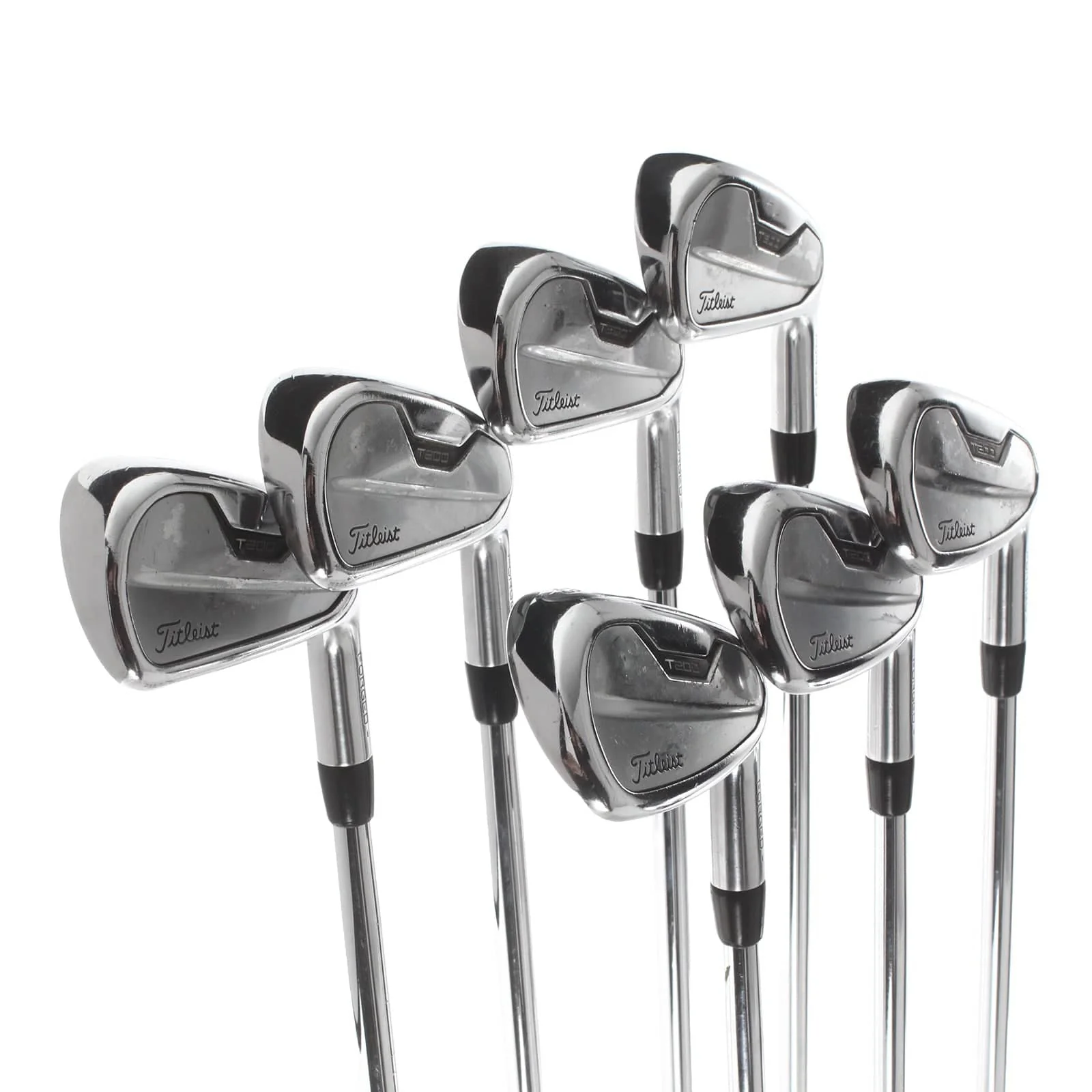 Titleist T200 Steel Mens Right Hand Irons 4-PW Stiff - AMT Tour White - Image 2