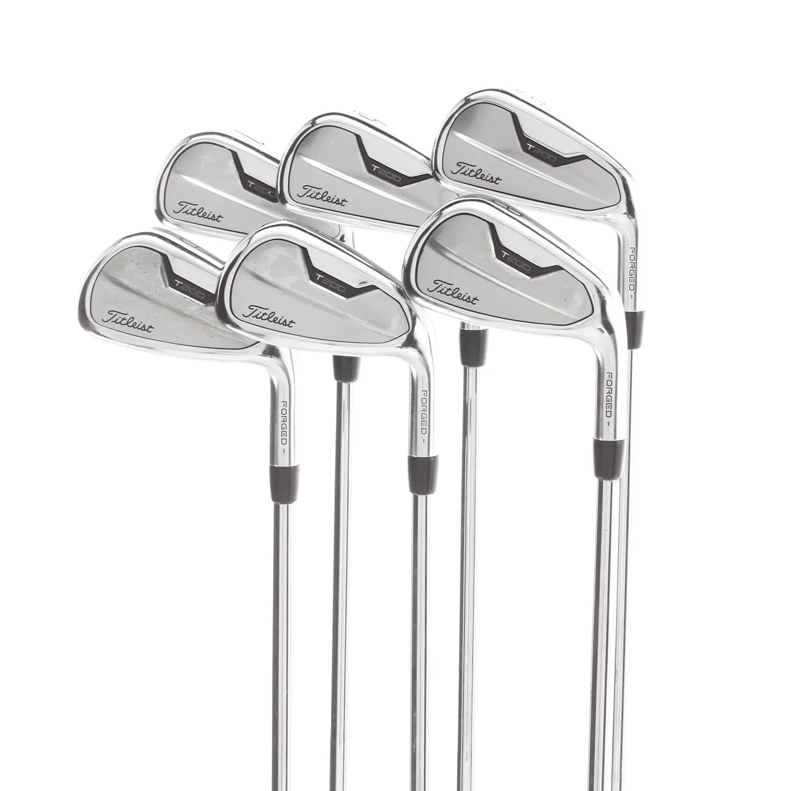 Titleist T200 Steel Mens Right Hand Irons 5-PW 2* Flat Regular - Tour Lite