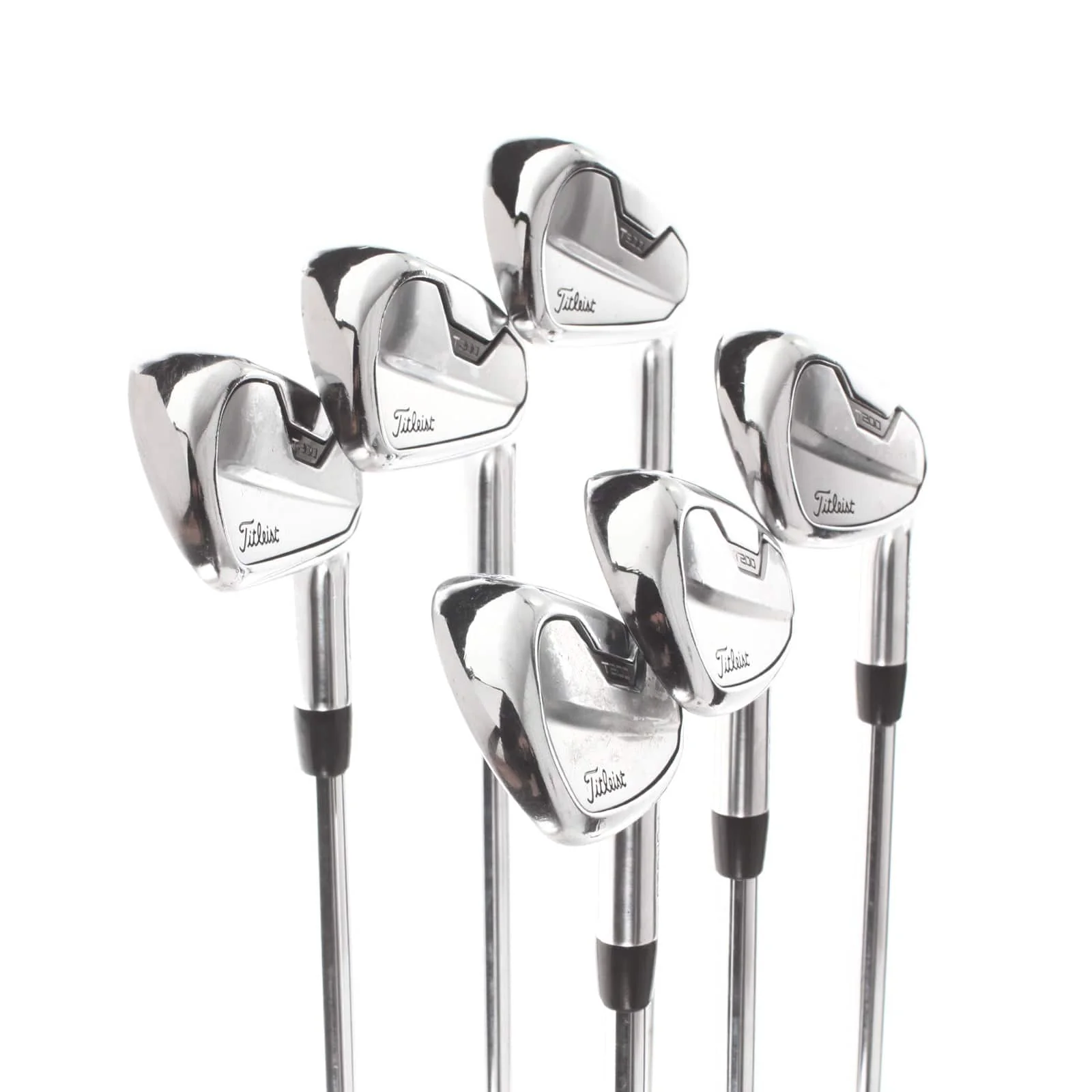 Titleist T200 Steel Mens Right Hand Irons 5-PW 2* Flat Regular - Tour Lite - Image 2