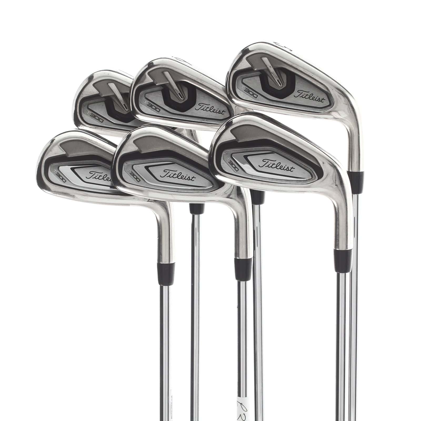 Titleist T300 Steel Mens Right Hand Irons 5-PW Regular - AMT Red R300