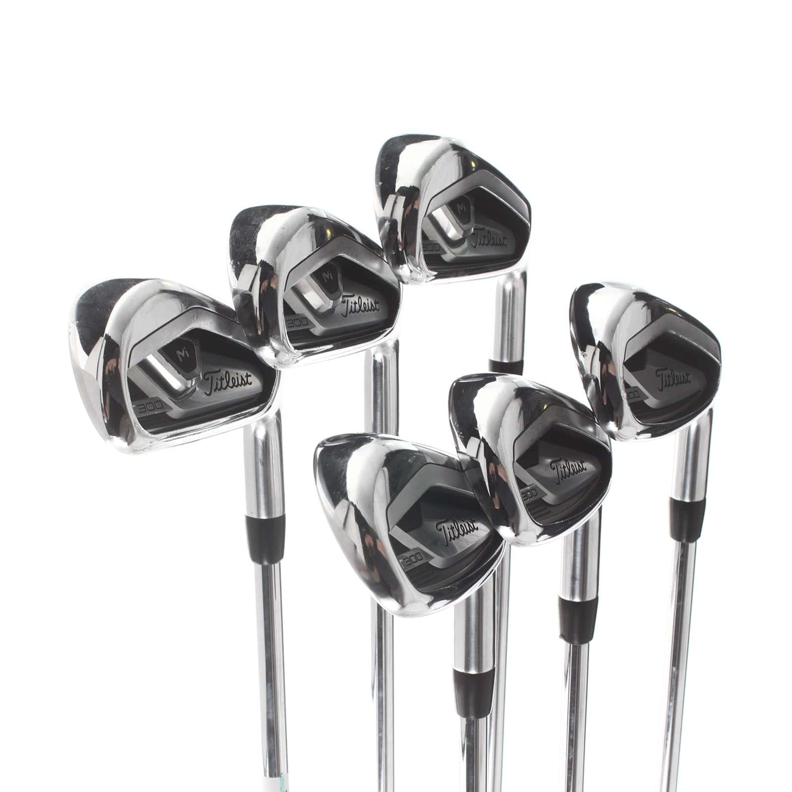 Titleist T300 Steel Mens Right Hand Irons 5-PW Stiff - True Temper AMT Red - Image 2