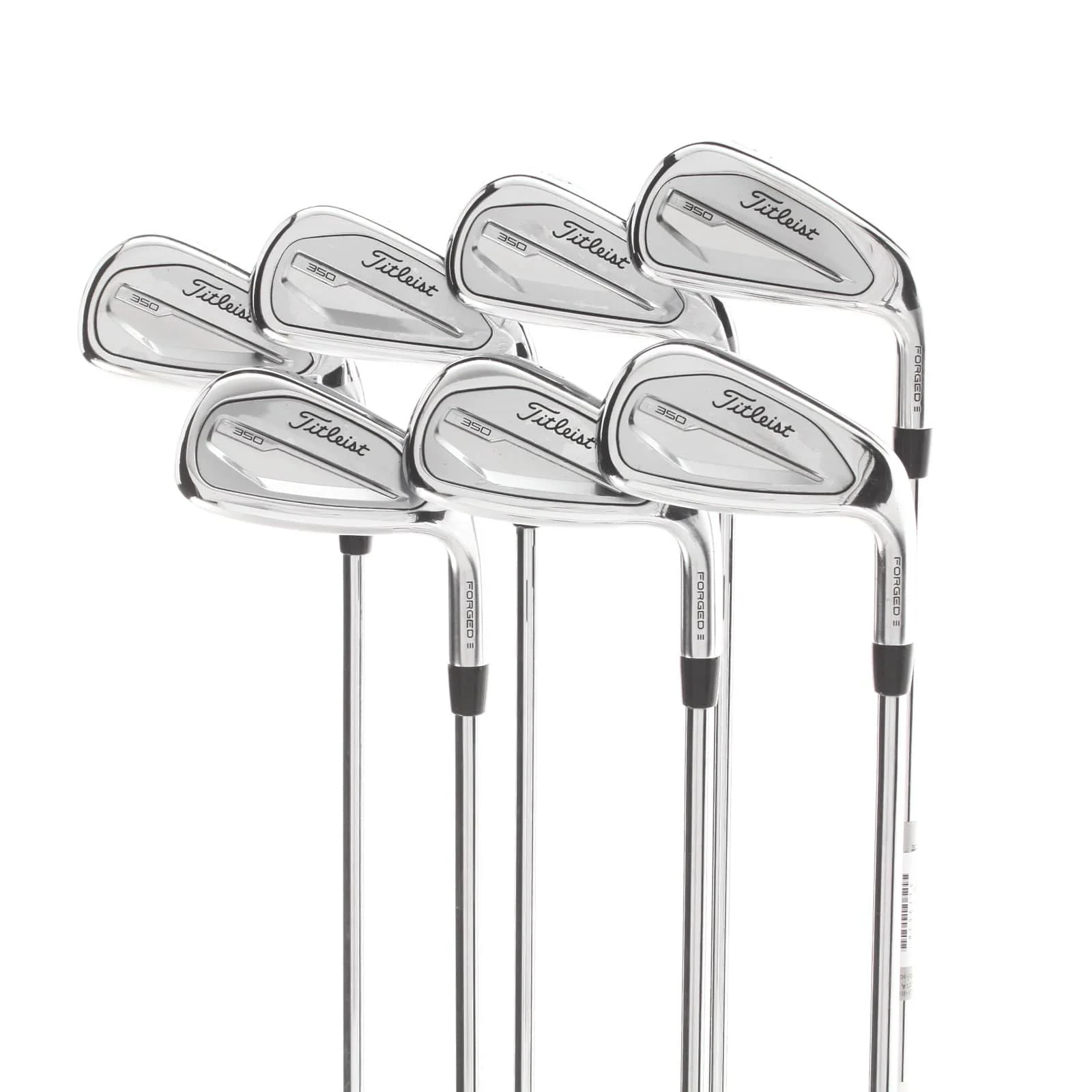 Titleist T350 Steel Mens Right Hand Irons 5-GW Regular - AMT Red R300