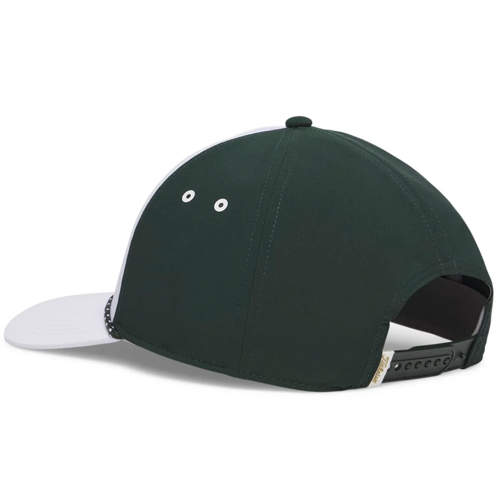 Titleist Tee Time Ltd Edition Boardwalk Rope Cap - Pine/Gold - Image 2