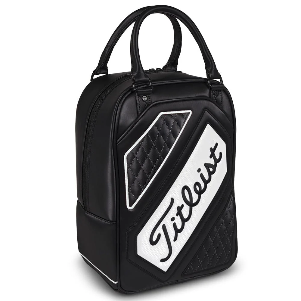 Titleist Tour Series Practice Ball Bag - Black/White - Image 3