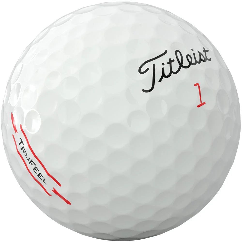 Titleist TruFeel Golf Balls - White - 12 Pack - Image 3