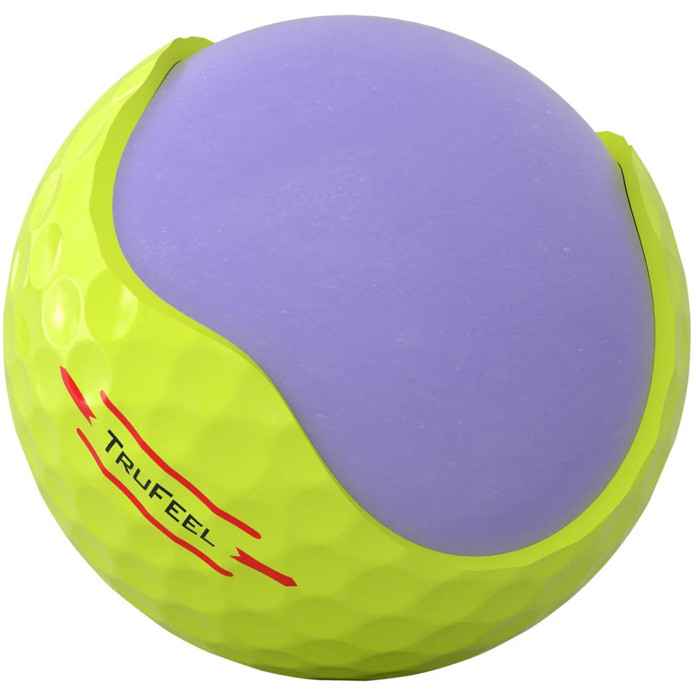 Titleist TruFeel Golf Balls - Yellow - 12 Pack - Image 5
