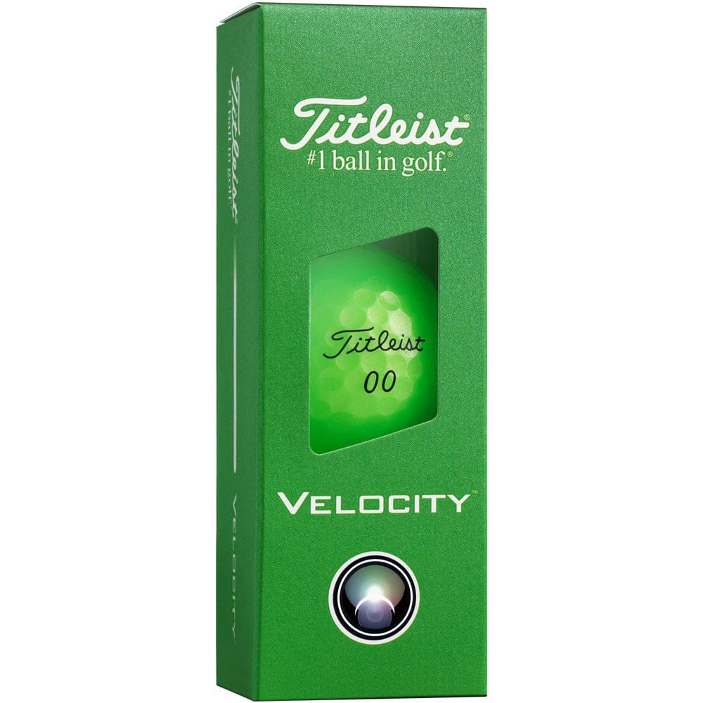 Titleist Velocity Golf Balls - Green - 12 Pack - Image 6