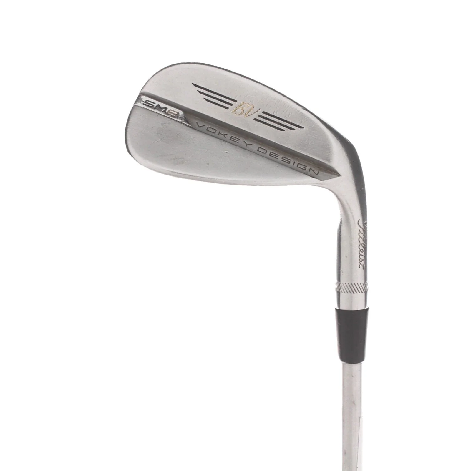 Titleist Vokey Design SM8 Graphite Mens Right Hand Approach Wedge 46* 10 Bounce F Grind Stiff - KBS Tour C Taper Lite 110