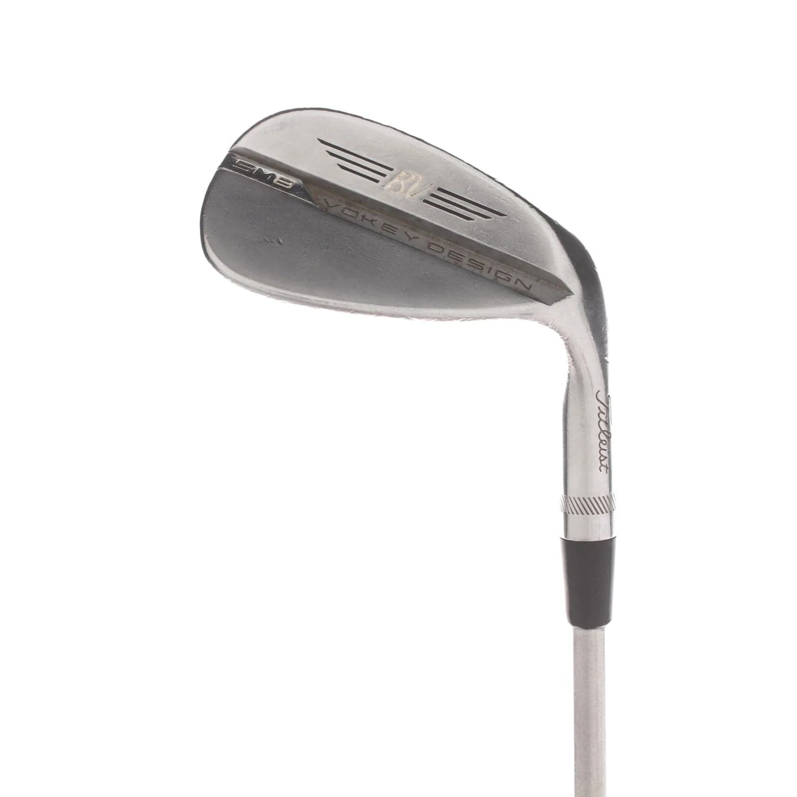 Titleist Vokey Design SM8 Graphite Mens Right Hand Gap Wedge 50* 12 Bounce F Grind Stiff - KBS Tour C Taper Lite 110