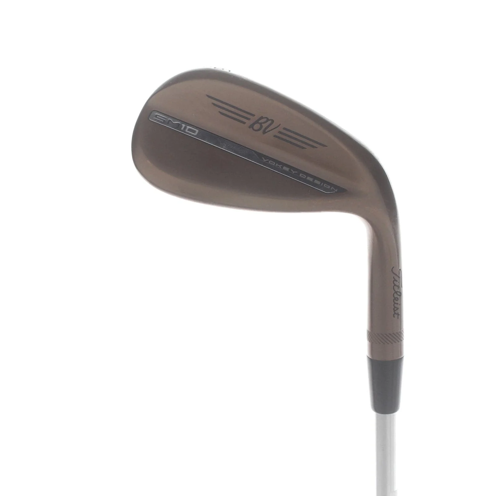 Titleist Vokey SM10 Oil Can Steel Mens Right Hand Sand Wedge 56* 10 Bounce S Grind Wedge - Project X BV