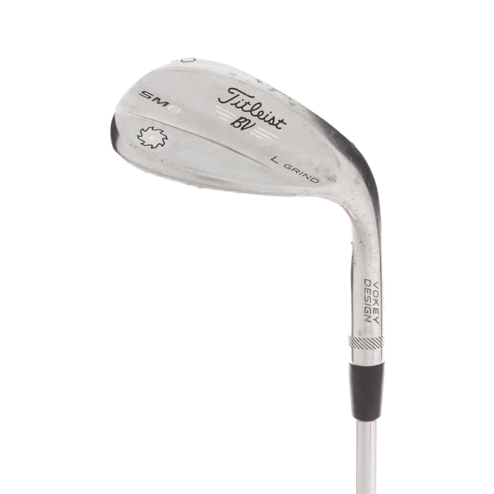 Titleist Vokey SM6 Steel Mens Right Hand Lob Wedge 60* 4 Bounce L Grind Wedge - BV Vokey