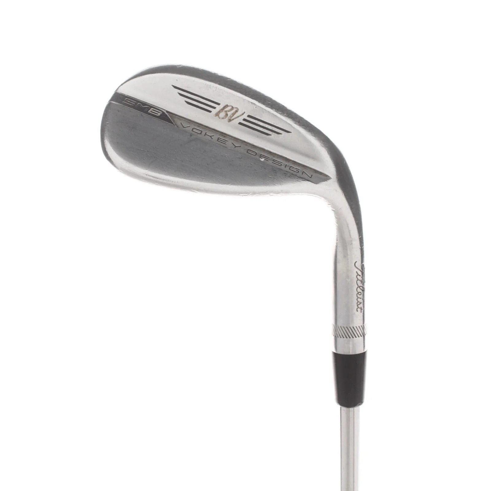 Titleist Vokey SM8 Steel Mens Right Hand Gap Wedge 58* 10 Bounce S Grind Regular - True Temper AMT Black S300