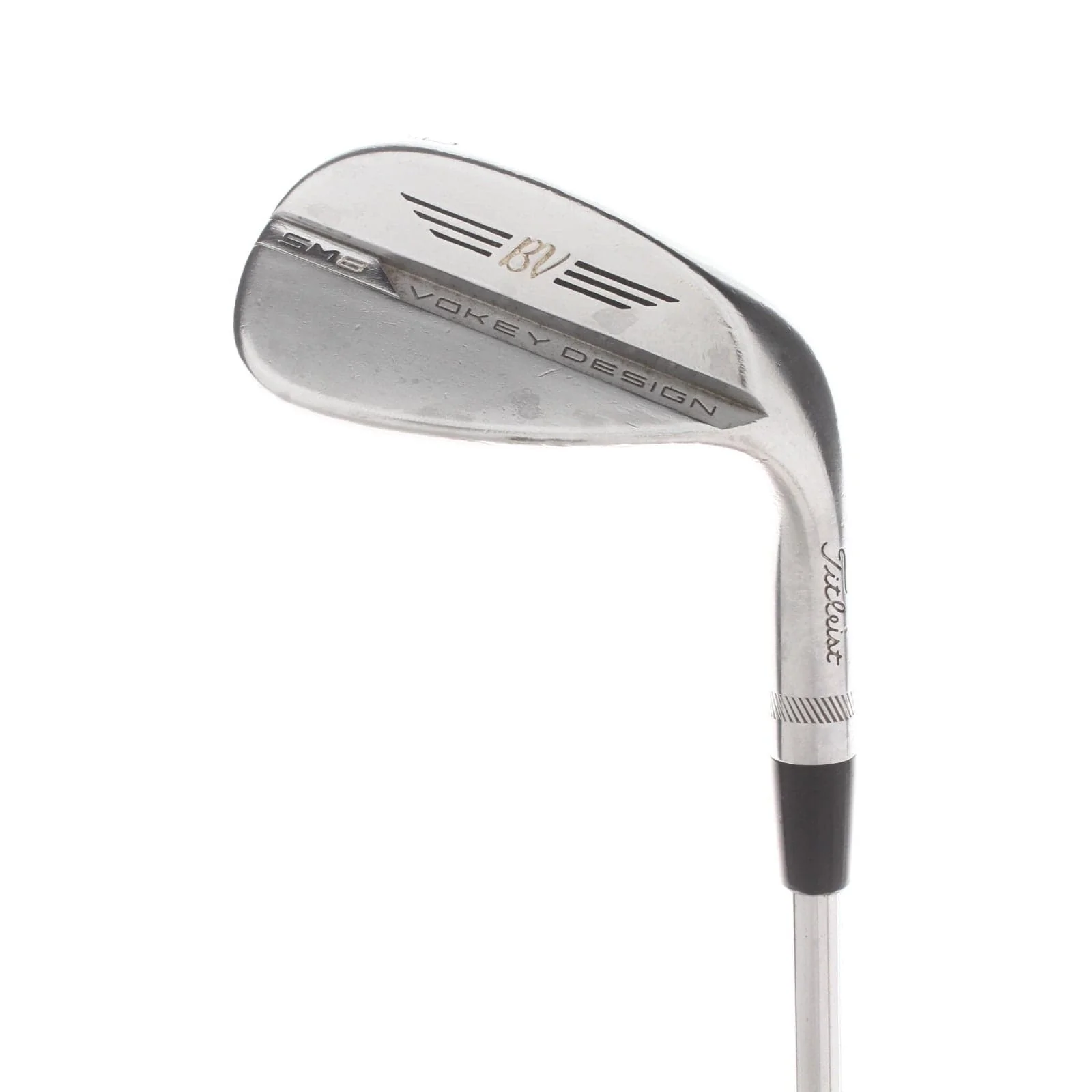 Titleist Vokey SM8 Steel Mens Right Hand Gap Wedge 50* 8 Bounce F Grind Regular - True Temper AMT Black S300