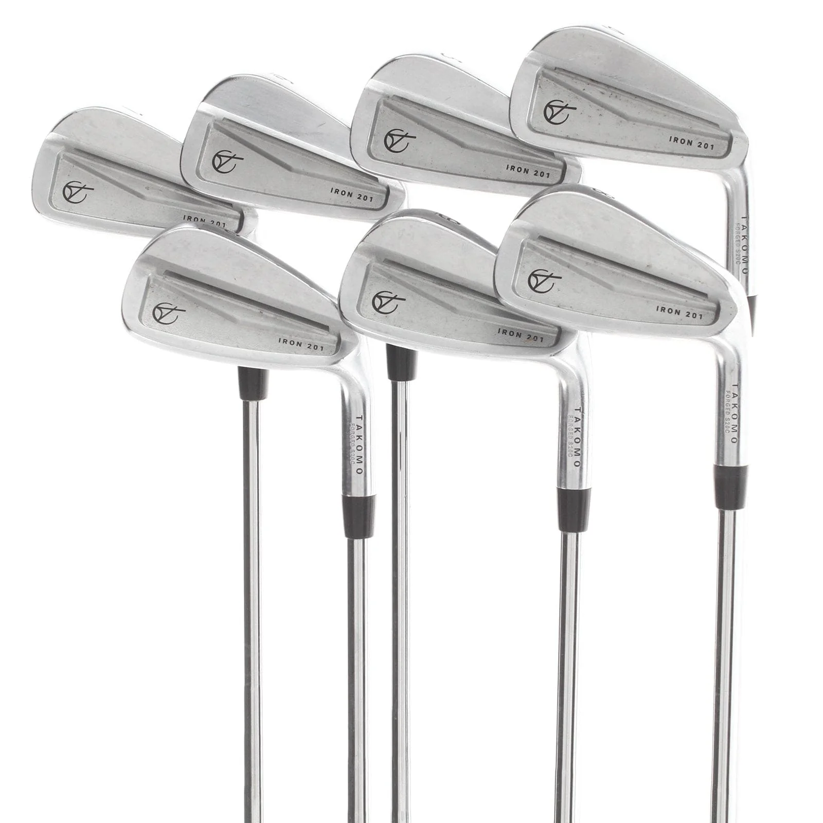 Tokomo Iron 201 Steel Mens Right Hand Irons 4-PW Extra Stiff - KBS