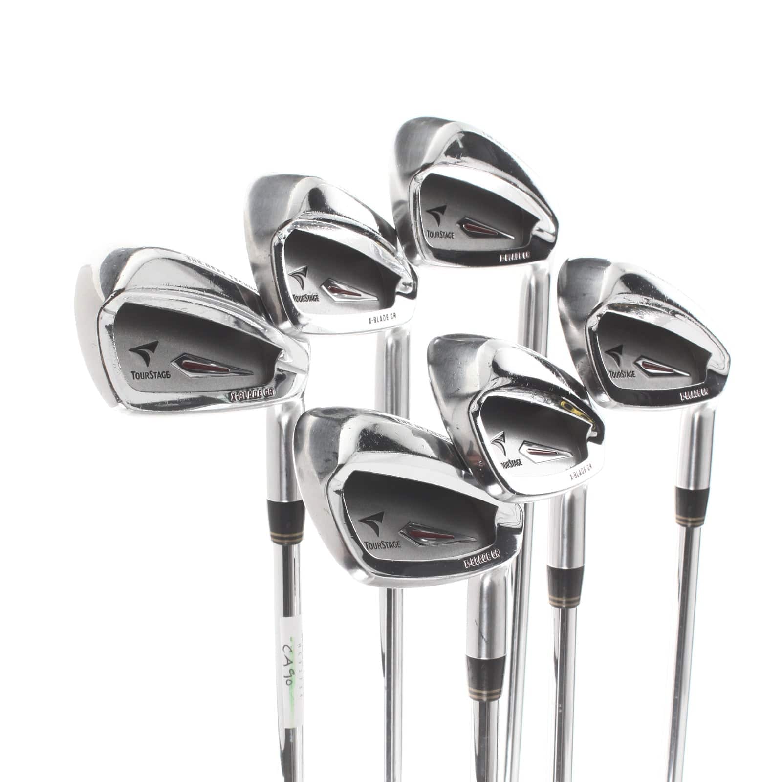 Tourstage X-Blade GR Steel Mens Right Hand Irons 5-PW Stiff - N.S.Pro 950GH - Image 2
