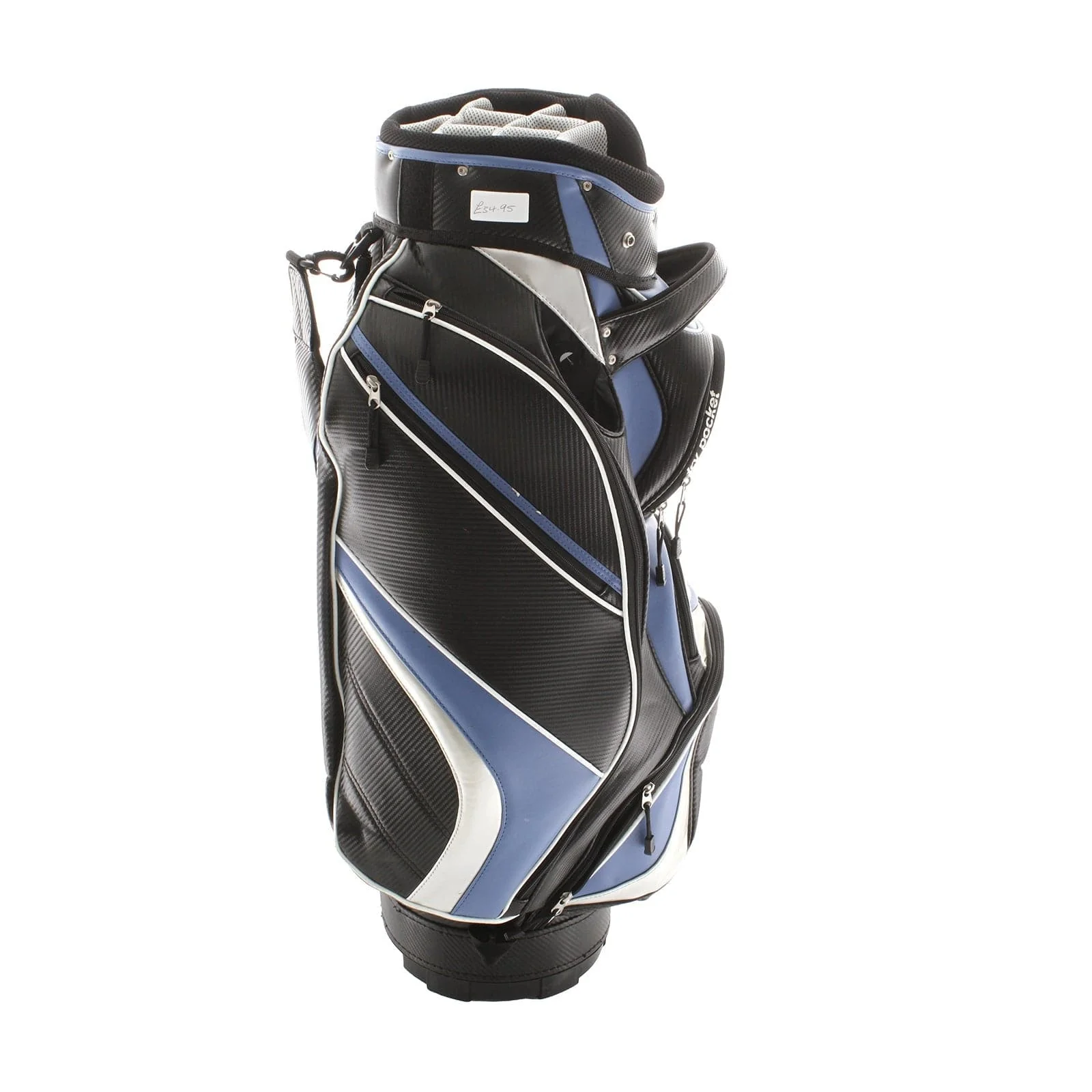 Unbranded Dry Pocket Cart Bag - Black/Blue/Silver - Image 3
