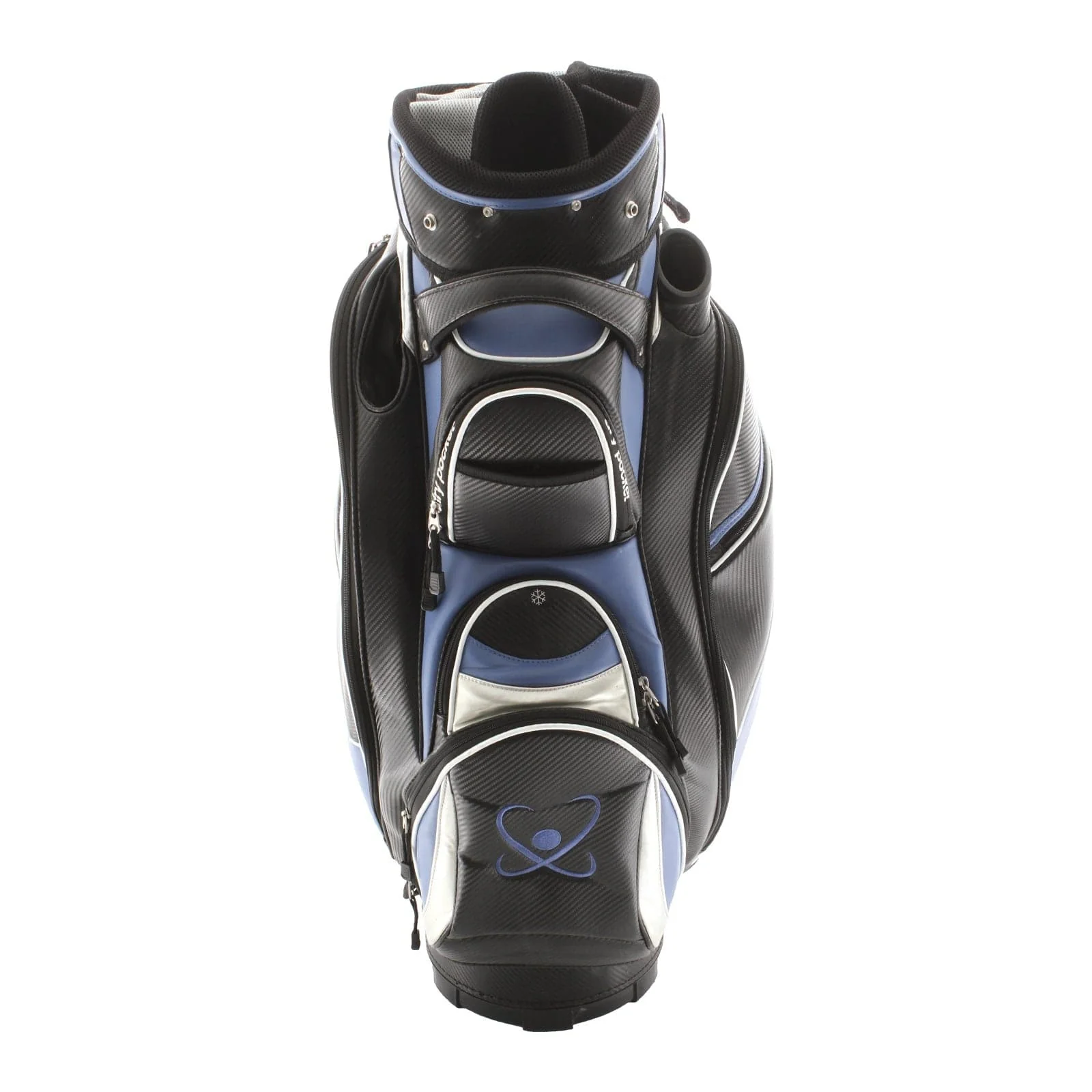 Unbranded Dry Pocket Cart Bag - Black/Blue/Silver - Image 4