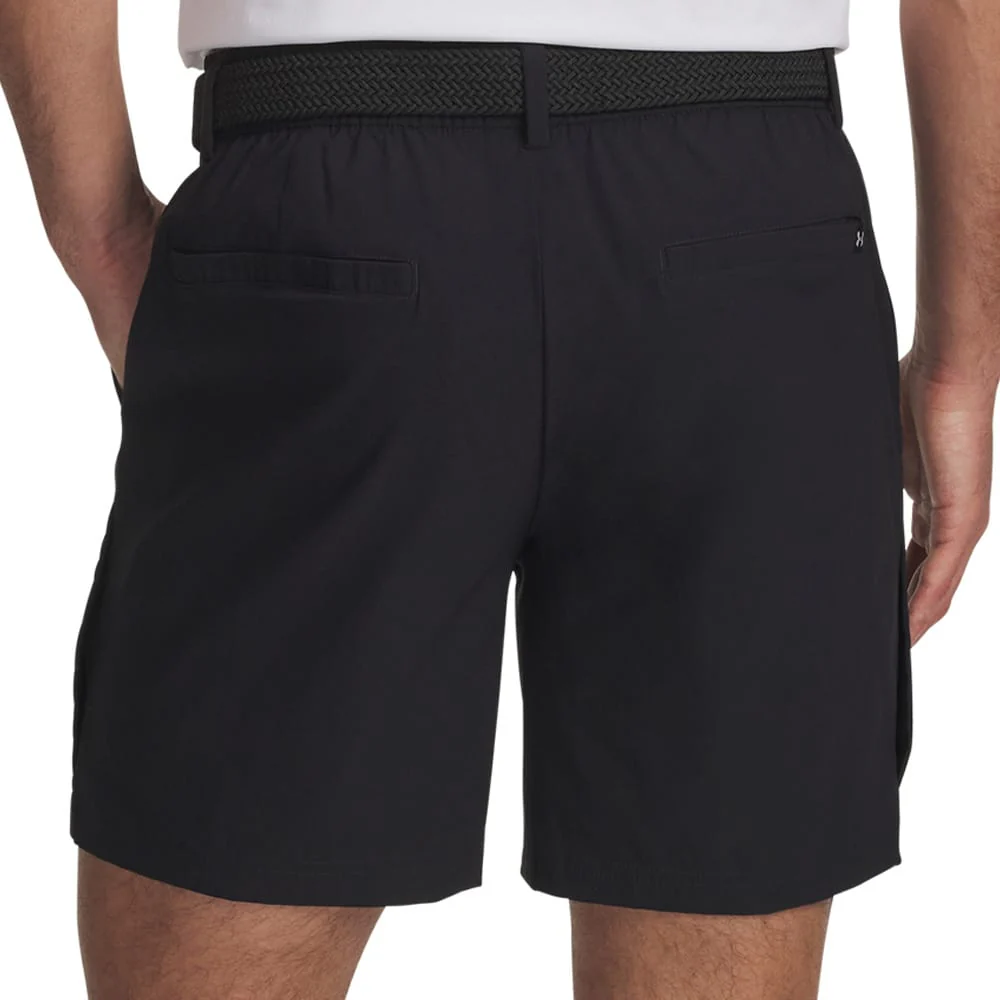 Under Armour Drive Cargo Shorts - Black/Halo Gray - Image 2