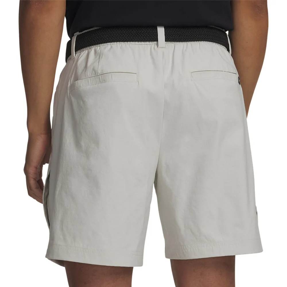 Under Armour Drive Cargo Shorts - Summit White/Halo Gray - Image 2
