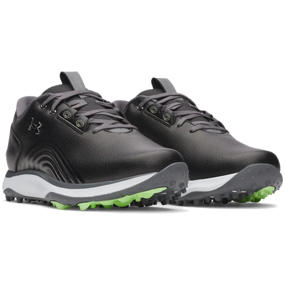 Under Armour Drive Fade 2 Waterproof Spikeless Shoes - Black/Black/Metallic Gun Metal - Image 3