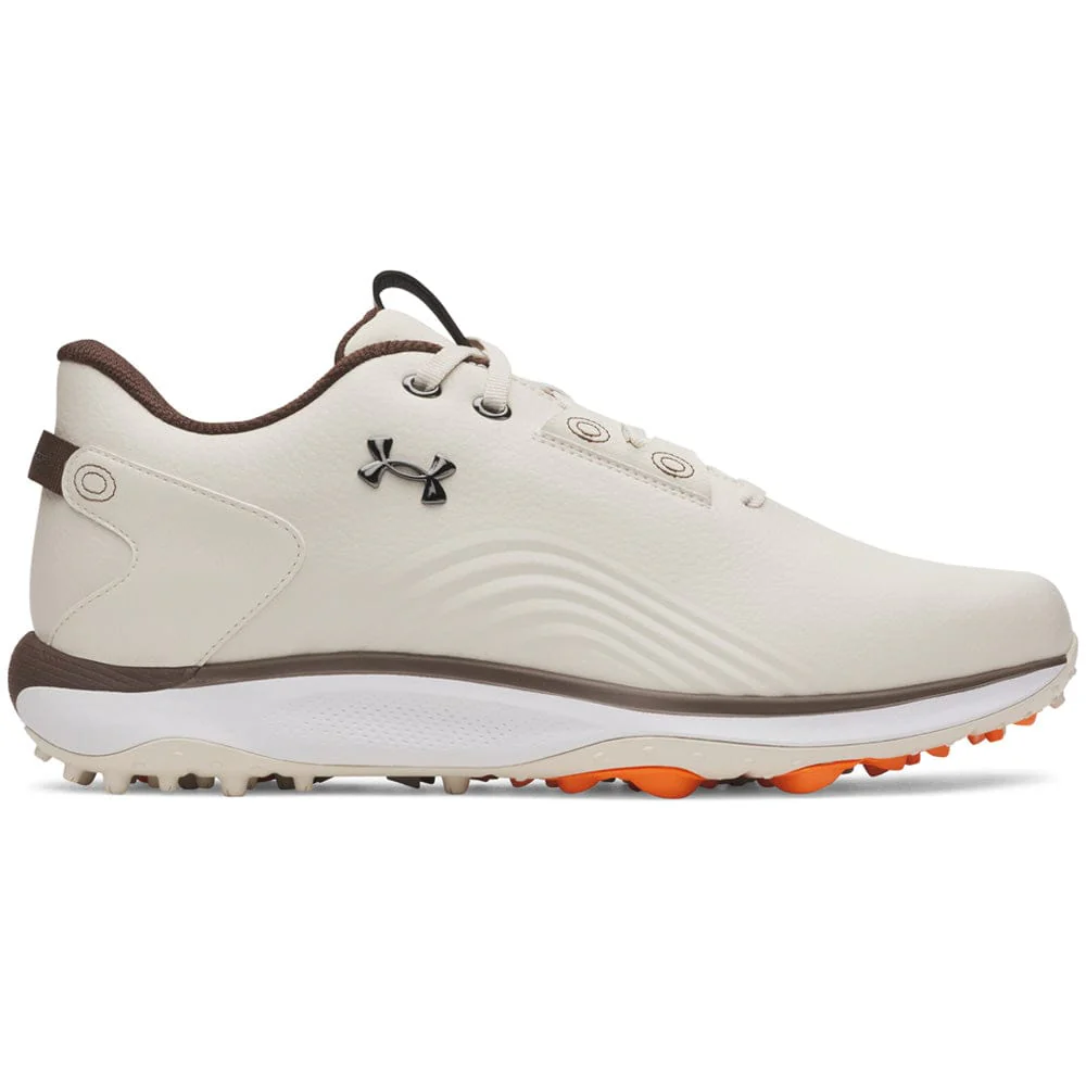 Under Armour Drive Fade 2 Waterproof Spikeless Shoes - Stone/Stone/Metallic Silver