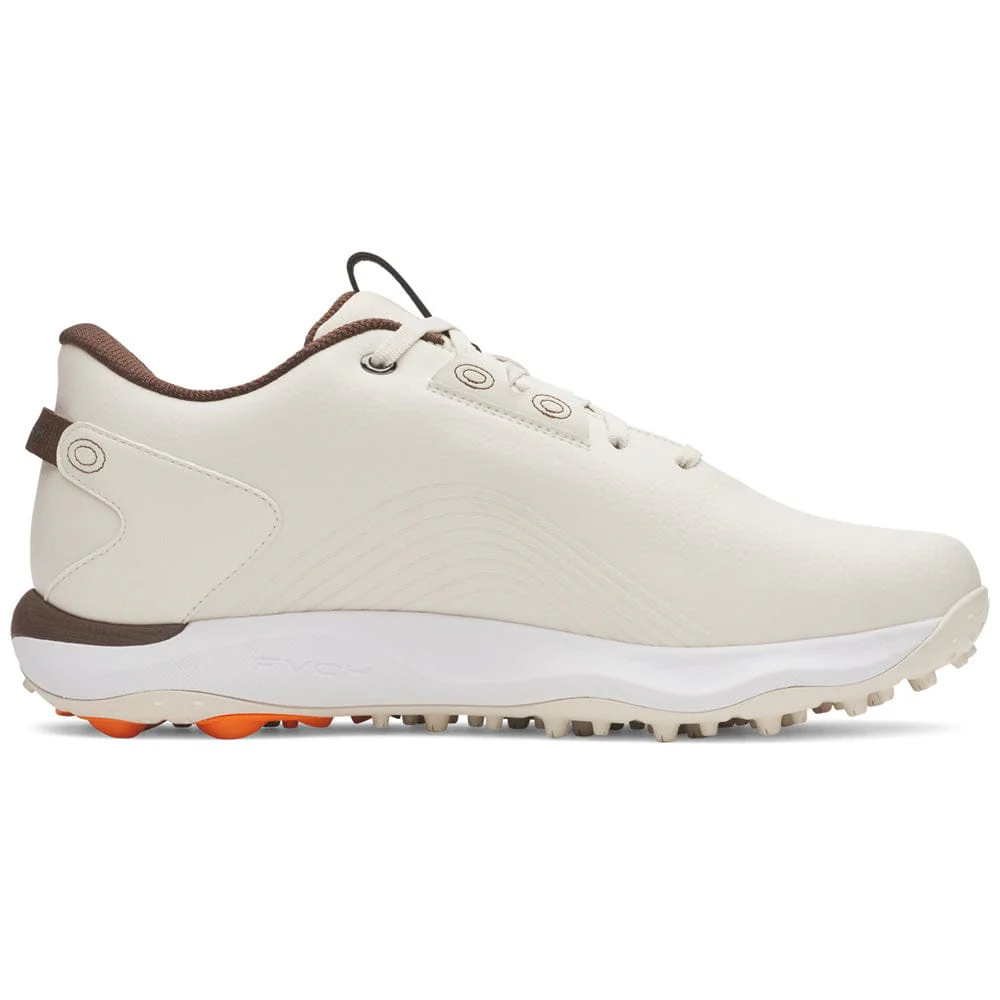 Under Armour Drive Fade 2 Waterproof Spikeless Shoes - Stone/Stone/Metallic Silver - Image 3
