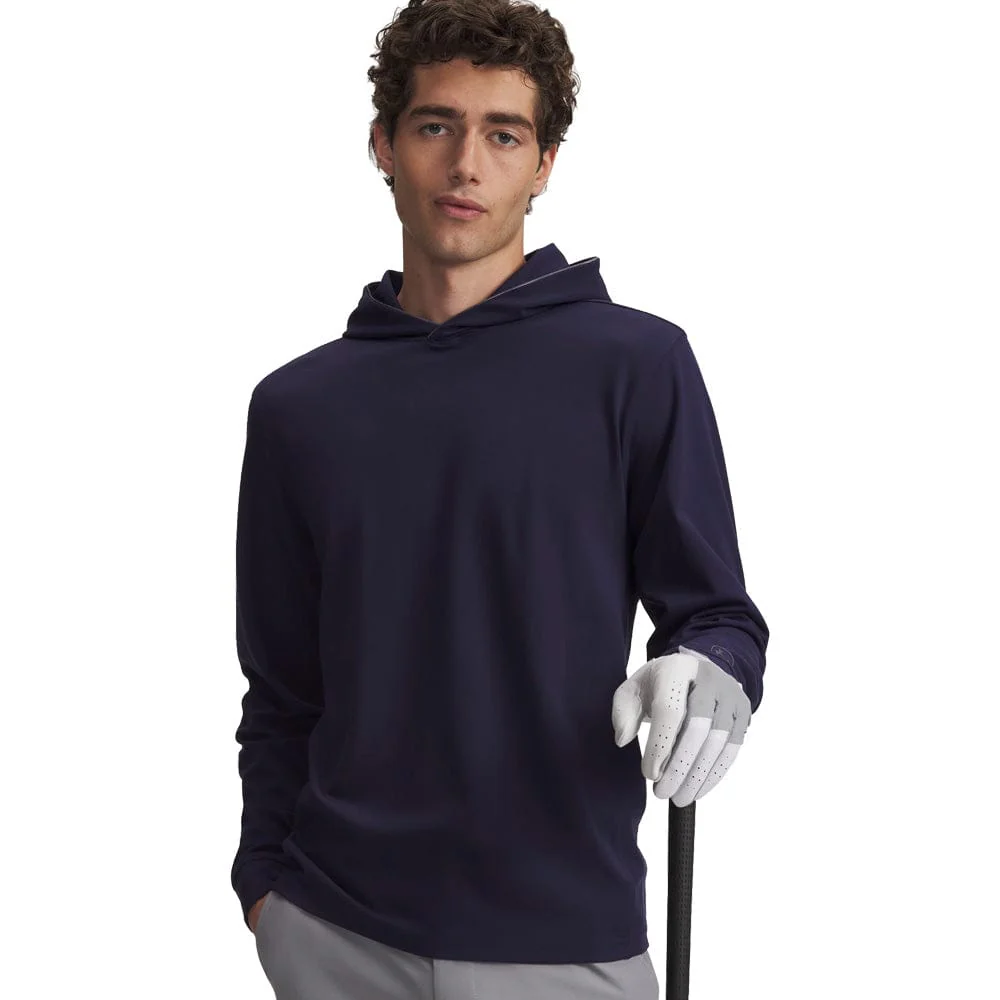 Under Armour Drive Lightweight Hoodie - Midnight Navy/Castlerock - Image 4