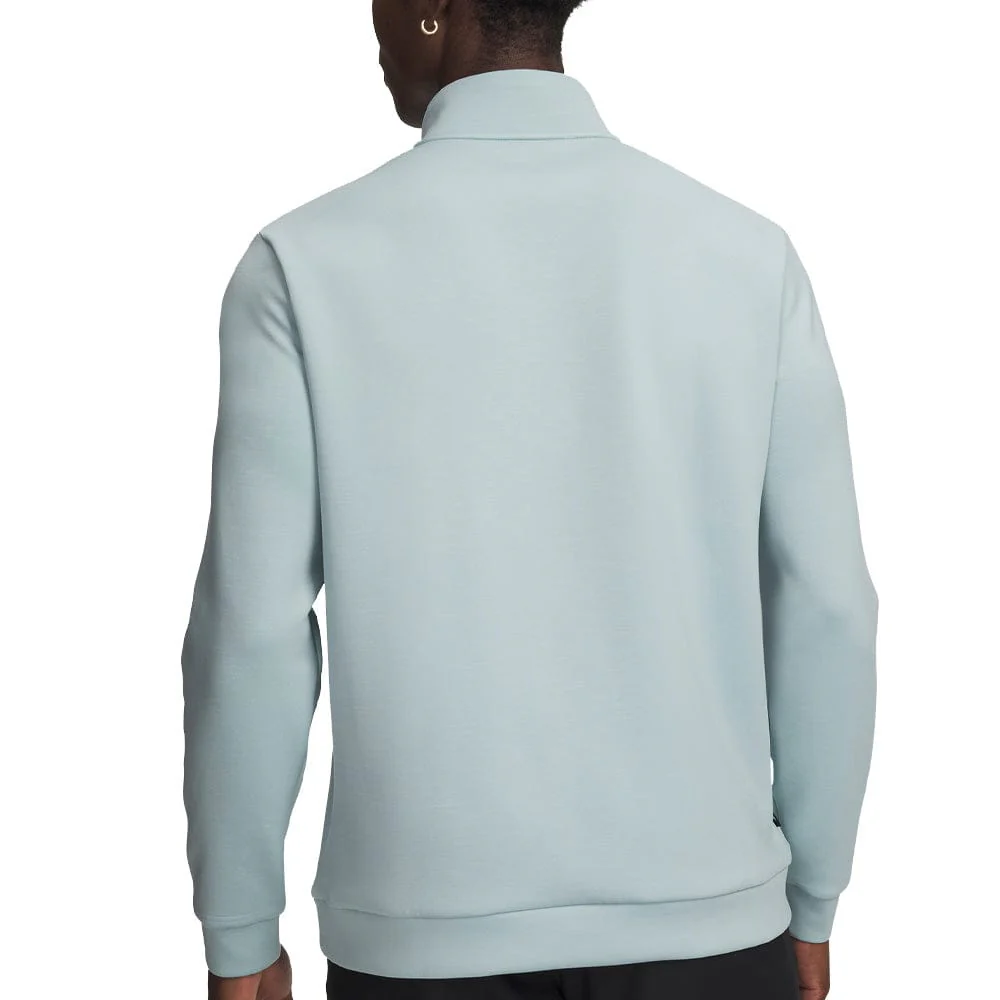 Under Armour Drive Midlayer Pullover - Enamel Blue/Refresh Mint/Enamel Blue - Image 2