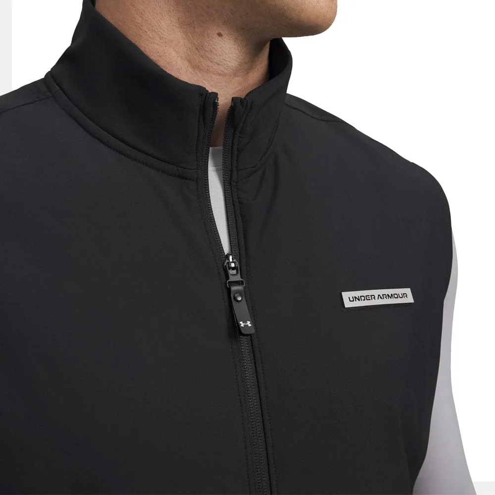Under Armour Drive Pro Hybrid Vest - Black/Black - Image 3